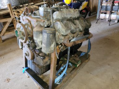 Motor Scania  DSC 1408 V8 till tex 143