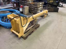 Udstyr og tilbehør Kranarm med hydraulik fremførdsel S 60