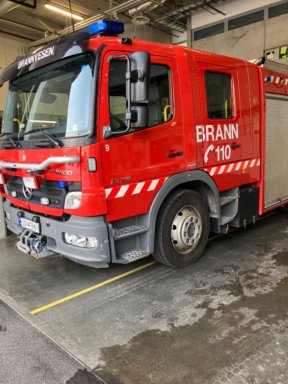 Brannbil / Firetruck  Mercedes-benz  Atego 2007 modell 