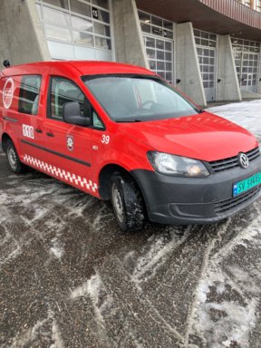 Varebil Volkswagen  Caddy 20 TDI 4Motion 2014 modell   78500 km