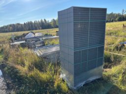 Byggmaterial Troax  hundgård / väggsektioner  ca 50m +