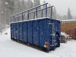 Sedimenteringscontainer 4 - fack Flakab 21 m3 