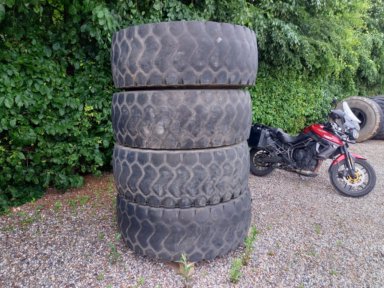 Dæk Michelin 20.5R25 XHA dæk 4 stk.