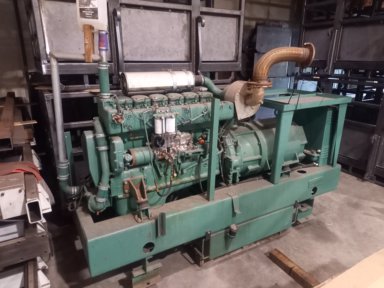  HAEGGLUNDS 150KVA  Diesel generator.