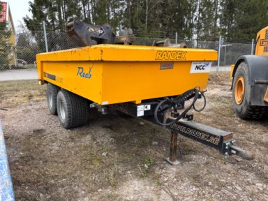 Tippvagn / dumpervagn Randex XD 100 - 2015