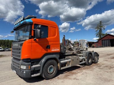 Lastväxlare Scania R490 Hiab multilift 20 T