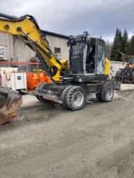 Hjulgraver / Excavator Wacker Neuson  EW100  2017 mod.