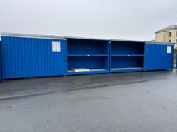 2 stk system-/fatkontainere / system-/ storage barrells/IBC's containers 2 pcs 