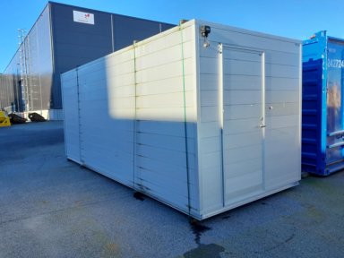 Brakke i aluminium. / aluminum cabin/barrack 