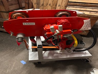 2 stk Red Rooster lufttalje/løpekatt WLL 3T / Air hoist 2 pcs 2020 mod