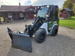 Hjullastare KRAMER 5040 med vikplog, sandspridare , gafflar , skopa -2024