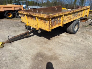 Tippvagn Waldung 8ton Hardox 