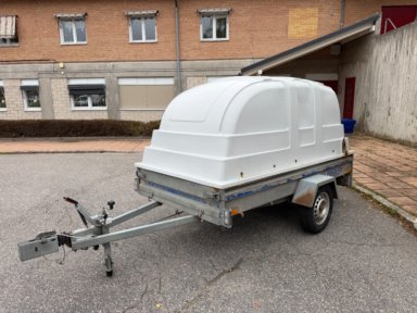 Släpvagn med kåpa Fogelsta Trailergruppen LS 0750