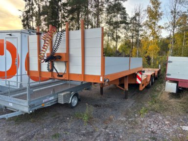Maskintrailer / Trombontrailer – FAYMONVILLE STN-4A