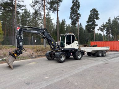 Hjulgrävare Terex TW110 - 2016 Vagn+Redskap