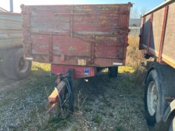 Landbrugsudstyr TIM Tipvogn totalvægt 6400 kg.