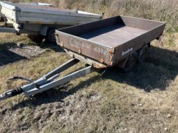  Brenderup 2-akslet biltrailer.