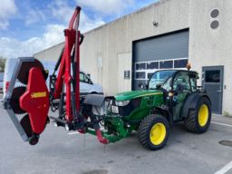 John Deere 5075  GL 4WD traktor med Elkær HS1750 sav.