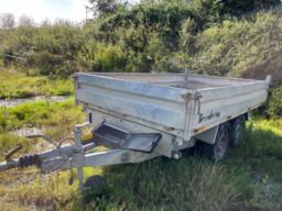 BRENDERUP  trailer med 3-vejs hydraulisk tip.