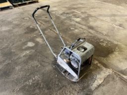 Pladevibrator Swepoc med Honda benzinmotor.