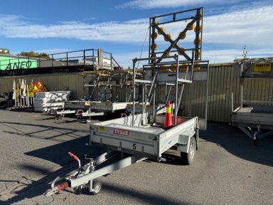 Stor sperrevogn Tilhenger TYSSE 