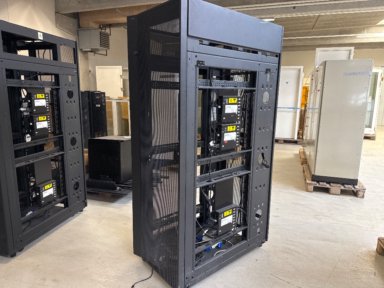 3 IBM rackskabe til it-udstyr