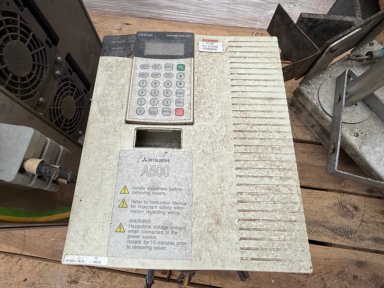 Mitsubishi Frekvensomformer  FR-A540-7.5K-EC - med PLC