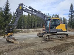 Grävmaskin Volvo EC140EL  Endast 2251h