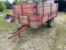 Landbrugsvogn med bagtip Tim 4,5 tons Bagtip