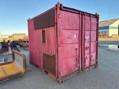 10-Fods Skibscontainer – Sælges Tom