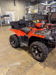 ATV Polaris  Sportsman 850 / 850XPS med tipp-henger, 2014 modell
