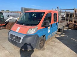 Fiat  Ducato Dobbeltkabine - Kran 800 kg