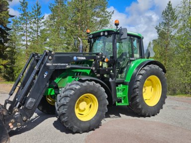 Jordbrukstraktor John Deere 6125M L003 