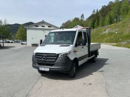 Mercedes-benz Sprinter med kran / Hooklift