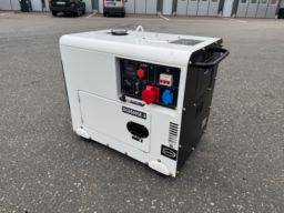 Generator Dieseldrivet elverk 7,9 kva ITC Power DG8500SE-3  -2023