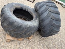 Dumper dæk 2 stk Trelleborg 600/55-26.5