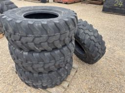 4 dæk til Terex TL100 405/70R20