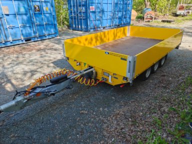 Veg til Jernbane tilhenger, Aquarius Rail R2R Trailer, 3500kg 