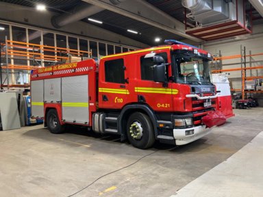 Brannbil Scania  P114 380  2004 modell