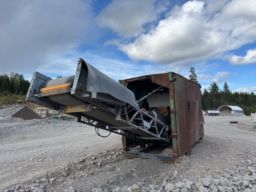 Matarficka på lastväxlarram Svedala Arbrå