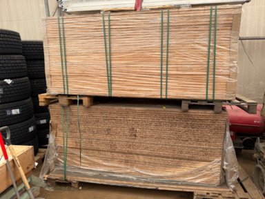 140 stk Nye vannfast finer plater 240x115 cm Dybde 28 mm