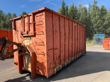 Lastväxlarcontainer 40 m3 2 stycken