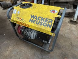 Wacker Neuson Gv2500 Generator