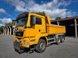 Tippbil MAN TGS 26.480 -  LAV KM - NY EU - Brøyterigget