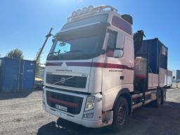 2010 Kranbil med plan VOLVO  FH 540 EU-Godkjent