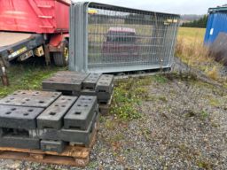  30 stk Bygg gjerder komplett 