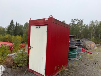 Toalett for bygg fra Anga 